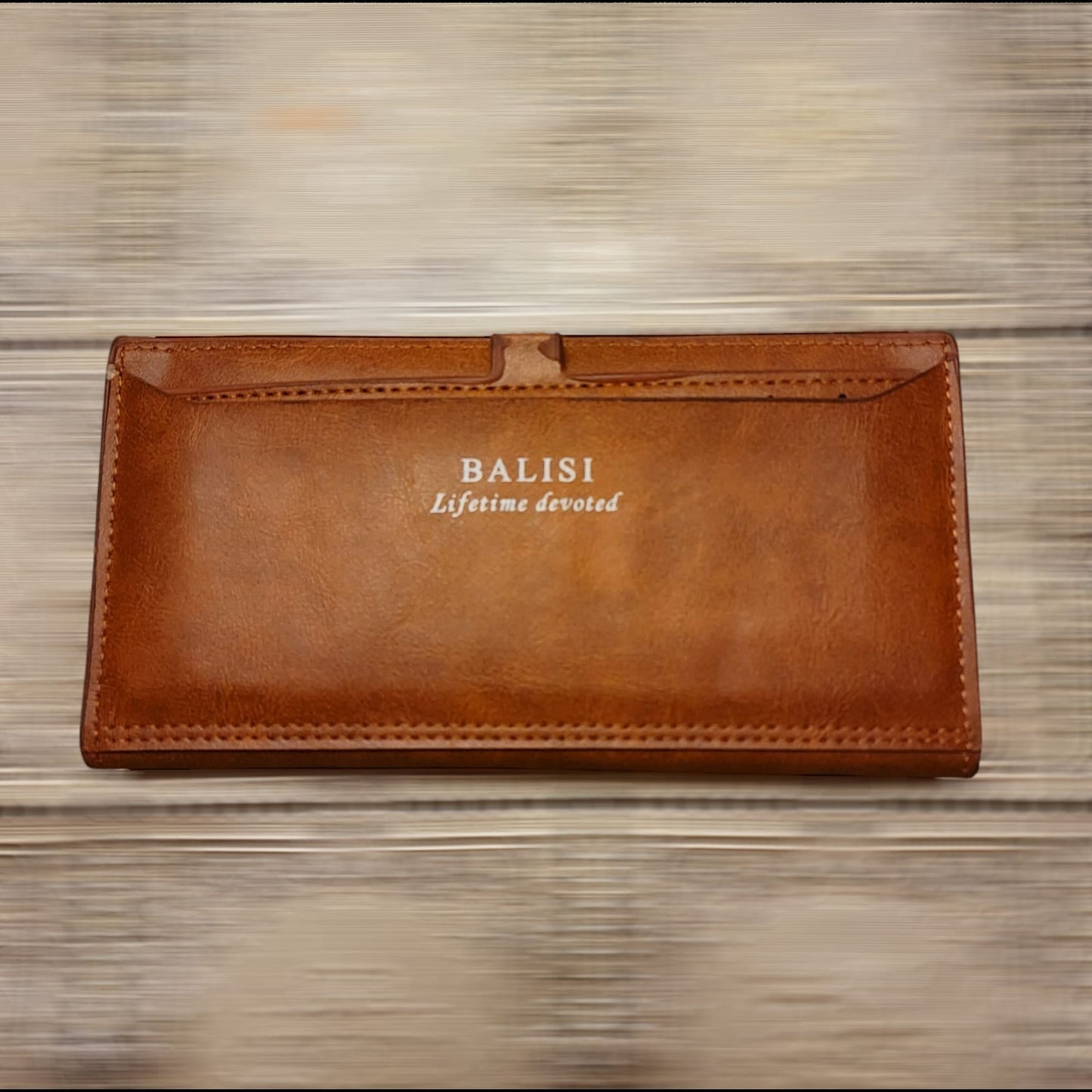 Men's Synthetic Leather Wallet embossed bifold long wallet with Pocket fashion purse
